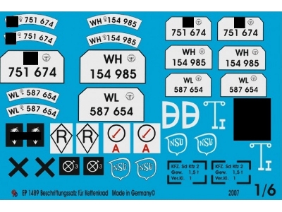 Kettenkrad Markings - zdjęcie 1