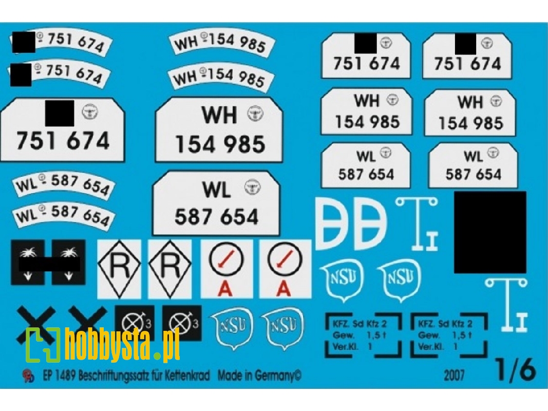 Kettenkrad Markings - zdjęcie 1