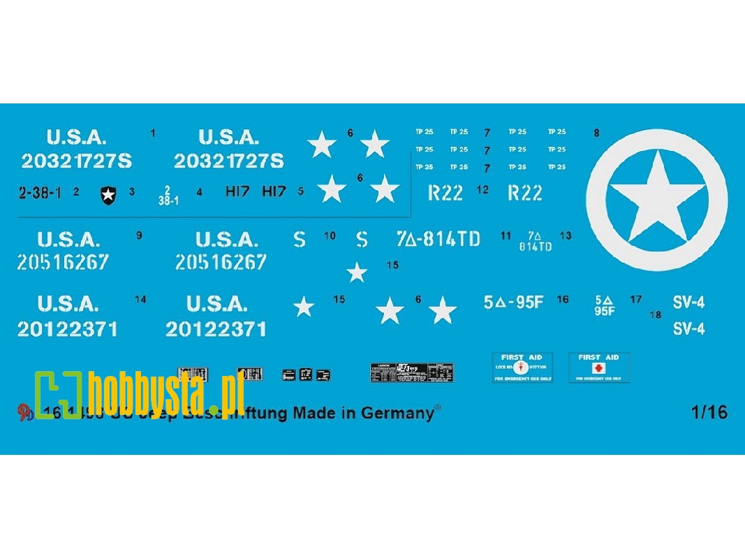 Us Jeep Markings No. 1 - zdjęcie 1