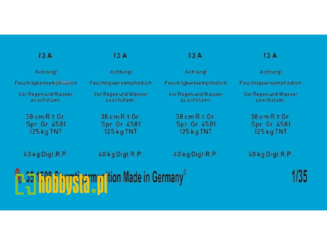 Sturmtiger Ammo Markings - zdjęcie 1