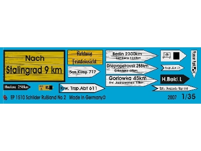 Road Signs Russia No. 2 - zdjęcie 1