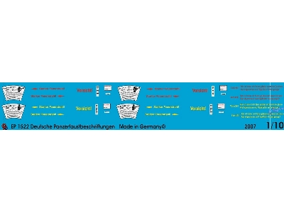 German Panzerfaust Markings - zdjęcie 1