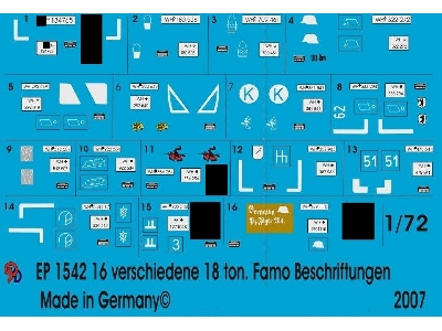 16 Different Versions For 18 Ton Famo Half Track - zdjęcie 1