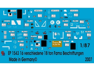 16 Different Versions For 18 Ton Famo Half Track - zdjęcie 1