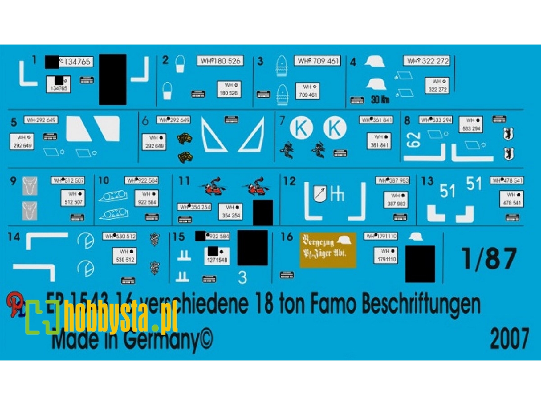 16 Different Versions For 18 Ton Famo Half Track - zdjęcie 1
