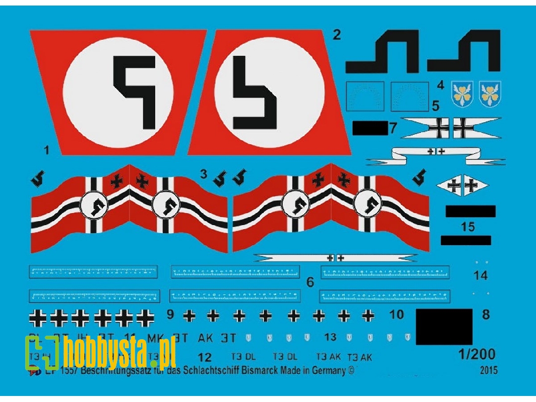 Bismarck Markings Together With 3 Arado Float Planes - zdjęcie 1