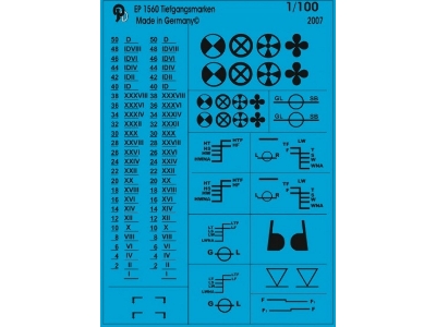 Deep Markings For Ships Black Print - zdjęcie 1