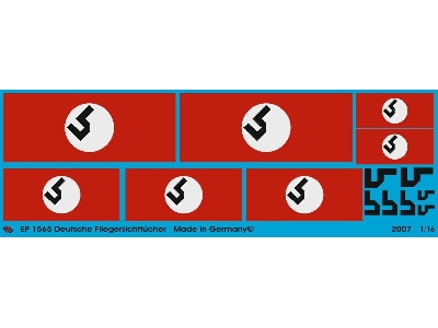 German Aircraft Reccon Flags For Tanks - zdjęcie 1