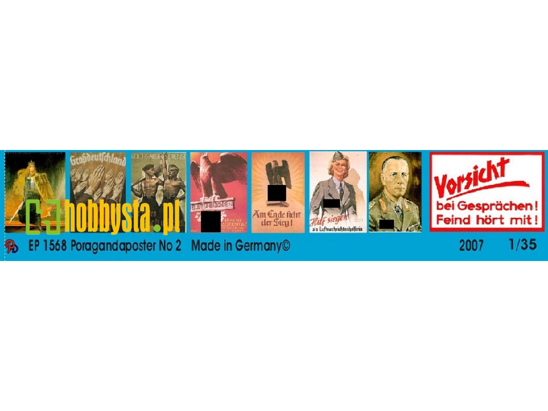 Propaganda Poster No. 2 Paper Print - zdjęcie 1