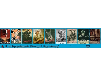 Propaganda Poster No. 3 Wehrmacht 1 Paper Print - zdjęcie 1