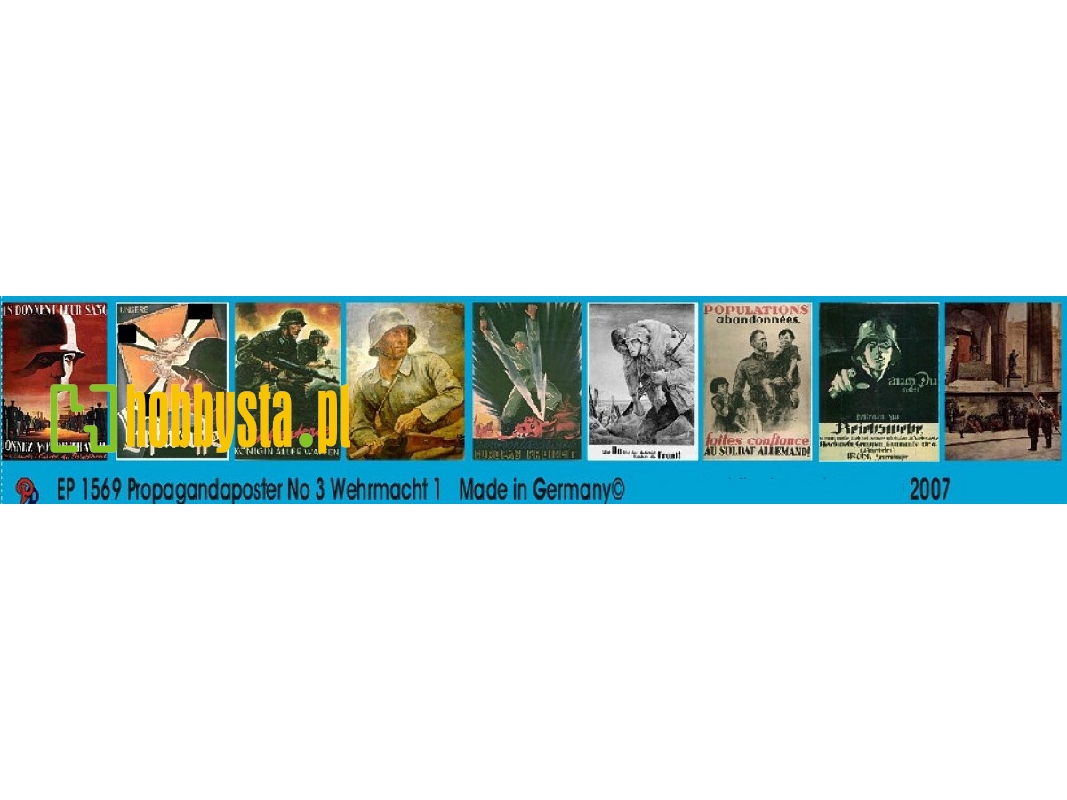 Propaganda Poster No. 3 Wehrmacht 1 Paper Print - zdjęcie 1