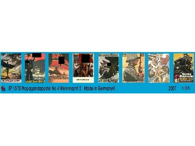 Propaganda Poster No. 4 Wehrmacht 2 Paper Print - zdjęcie 1