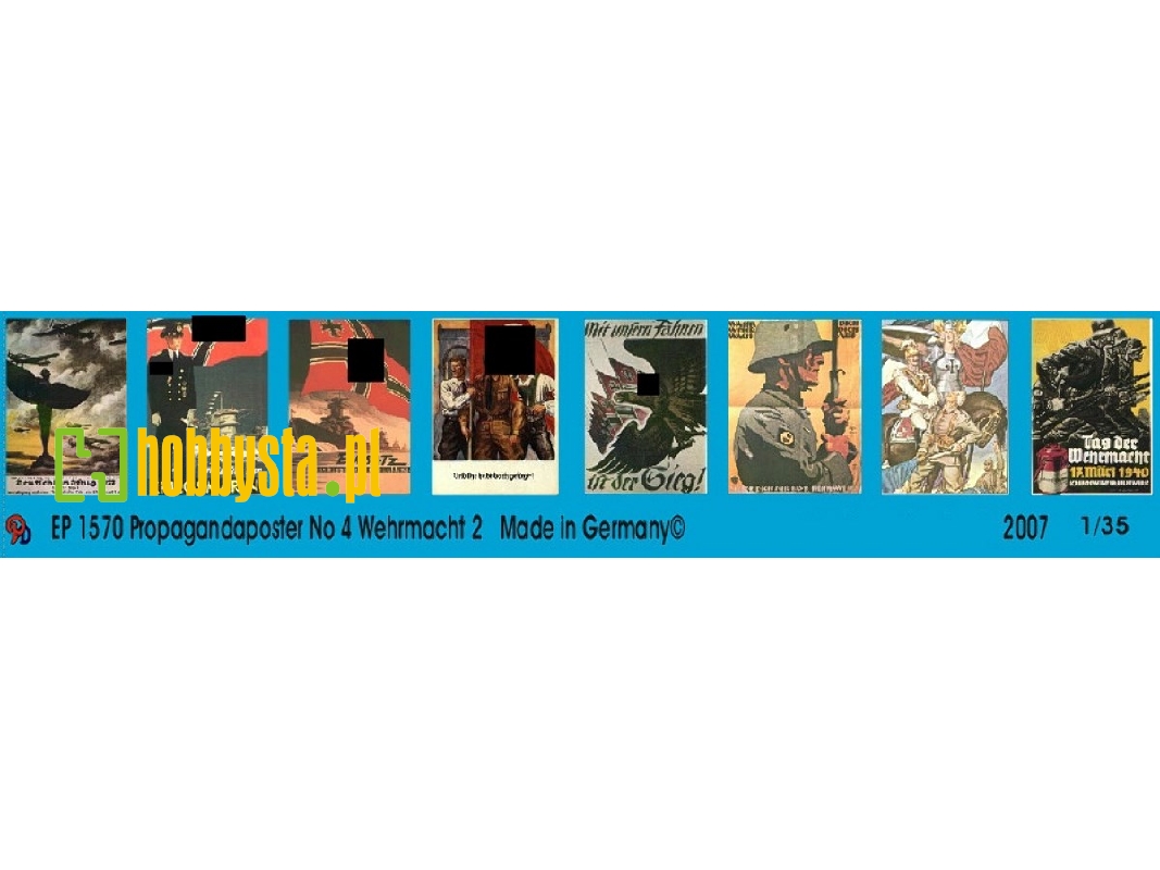 Propaganda Poster No. 4 Wehrmacht 2 Paper Print - zdjęcie 1