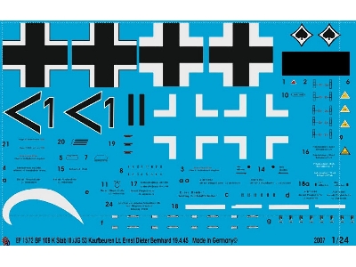 Bf 109 K Stab Iii Jg 53 Kaufbeuren - zdjęcie 1