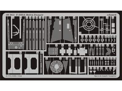  F-102A 1/48 - Monogram - blaszki - zdjęcie 3