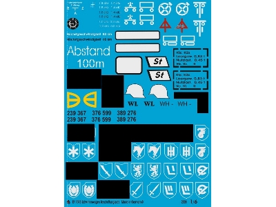 Markings For Schwimmwagen - zdjęcie 1