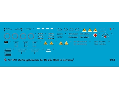 Stencils For Me 262, Xxi. Century Planes - zdjęcie 1