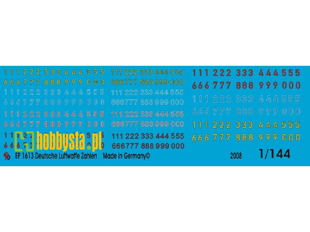 German Airforce Numbers - zdjęcie 1