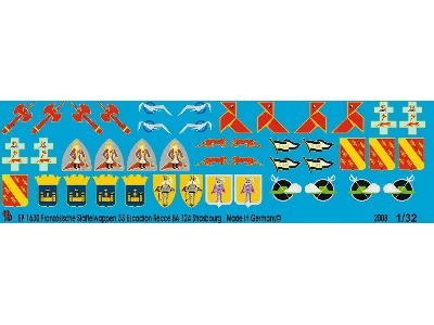 French Unit Badges 33 Escadron Reece Ba 124 Strasbourg - zdjęcie 1