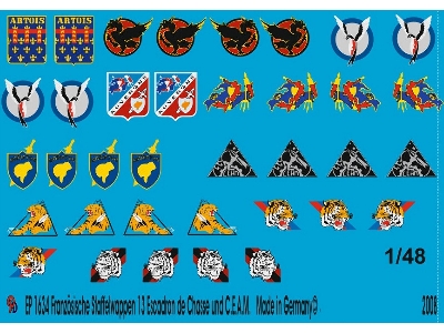 French Unit Badges 13. Fighter Group Ba 132 Colmar - zdjęcie 1