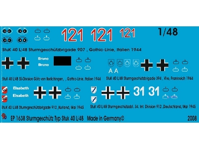 Markings For Stug Iv Tanks - zdjęcie 1