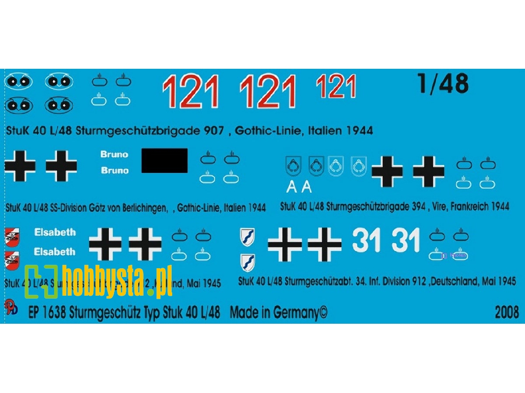 Markings For Stug Iv Tanks - zdjęcie 1