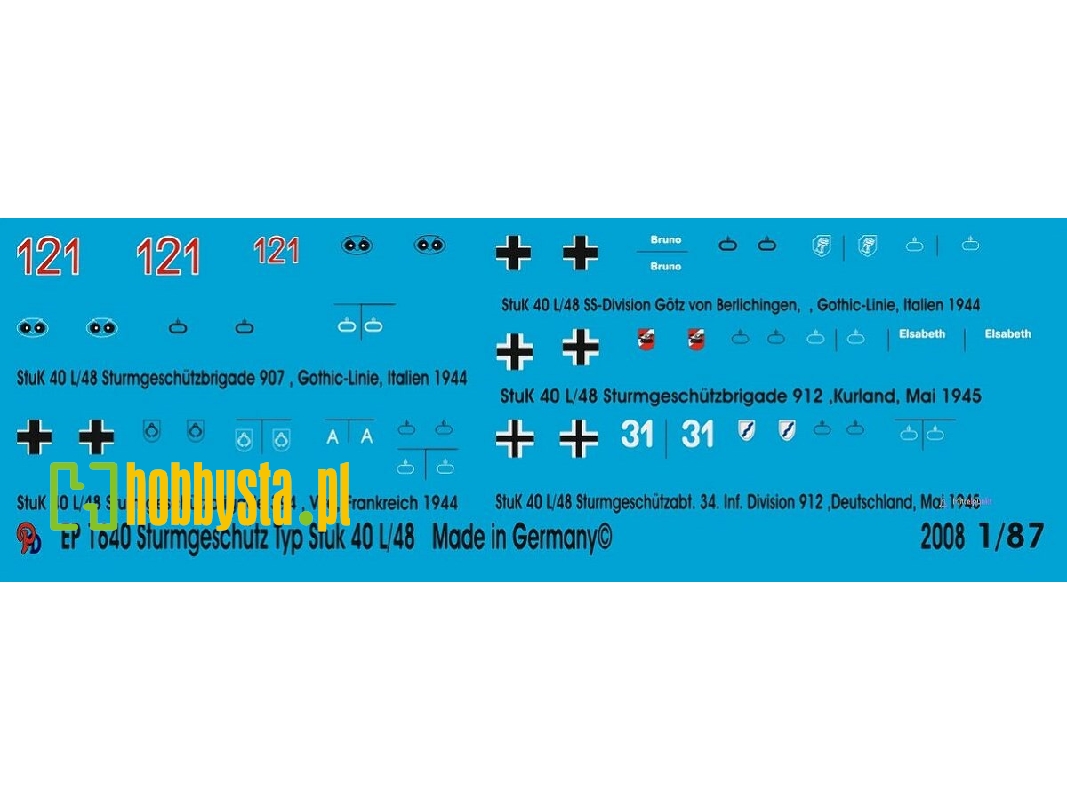 Markings For Stug Iv Tanks - zdjęcie 1