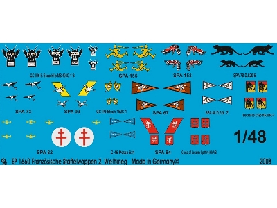 French Airforce Unit Markings Ii World War - zdjęcie 1