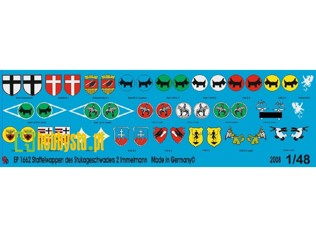 Unit Markings Stukageschwader 2 Immelmann - zdjęcie 1