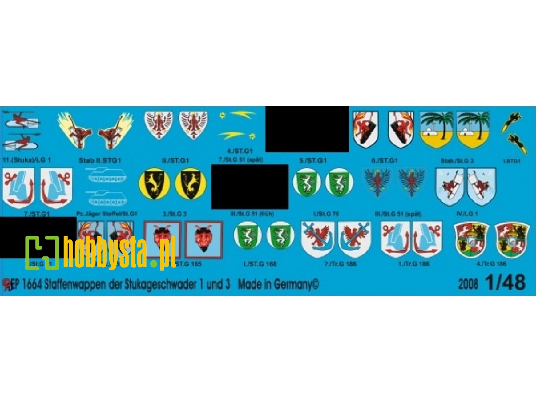 Unit Markings Stukageschwader 1 And 3 - zdjęcie 1