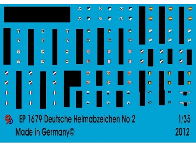 German Steel Helmet Markings No. 2 Volunteers - zdjęcie 1
