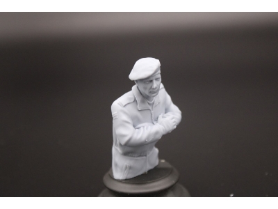Bundeswehr Tank Crewmember Half-figure With Barret Hands Corsse In Front The Breast - zdjęcie 2