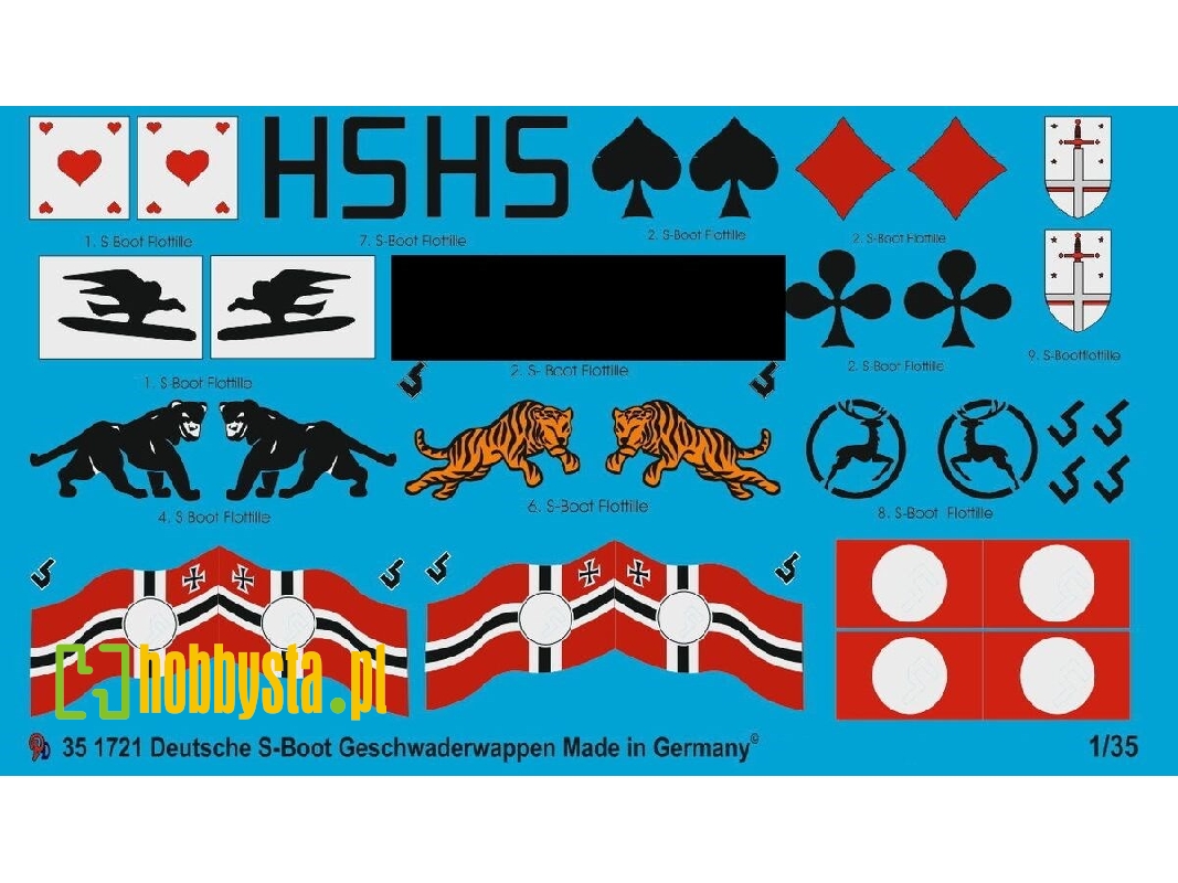 German S-boot Squadron Signs - zdjęcie 1
