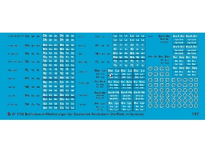 Betriebswerk - Markings For Steamers Of The German Reichsbahn In Russia - zdjęcie 1