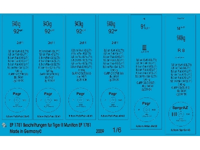 King Tiger And Pak 43 Ammo Markings - zdjęcie 1