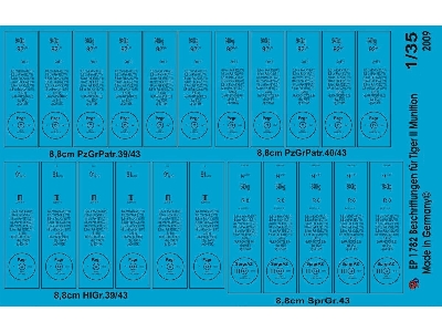 King Tiger And Pak 43 Ammo Markings - zdjęcie 1