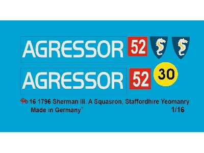 Sherman Iii. A Squadron, Staffordhire Yeomanry - zdjęcie 1