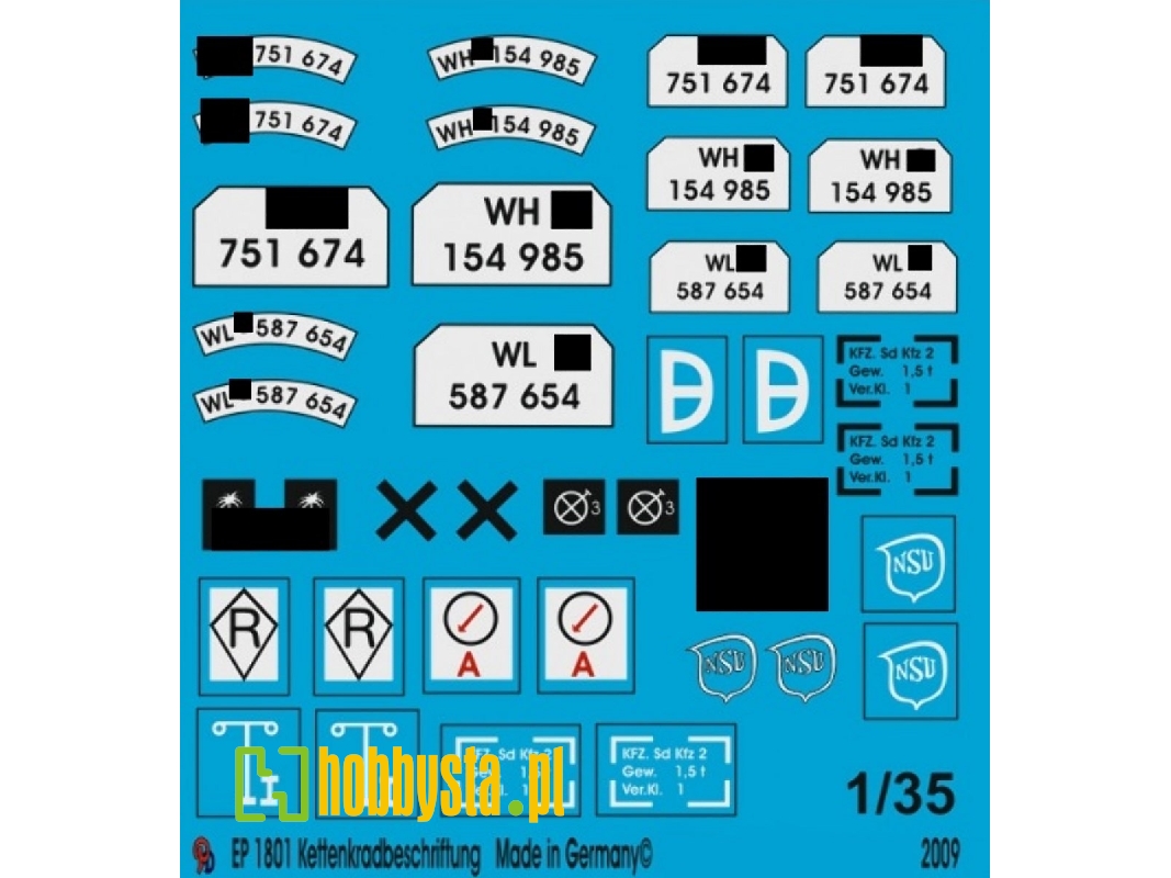 Kettenkrad Markings - zdjęcie 1