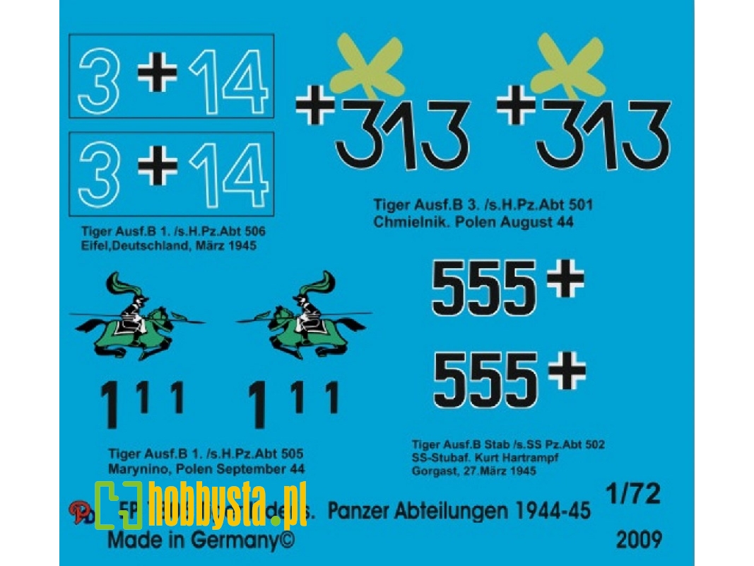 4 King Tiger Of The S. Pz. Divisions 1944-1945 - zdjęcie 1
