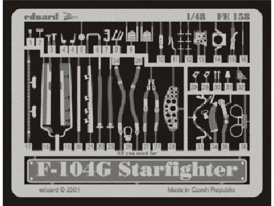  F-104G 1/48 - Hasegawa - blaszki - zdjęcie 1