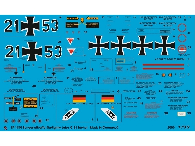 German Airforce Star Fighter Jabo G 33 Büchel - zdjęcie 1