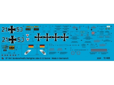 German Airforce Star Fighter Jabo G 33 Büchel - zdjęcie 1