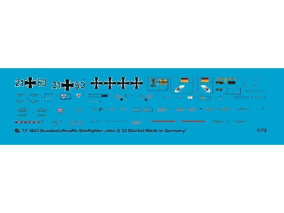 German Airforce Star Fighter Jabo G 33 Büchel - zdjęcie 1