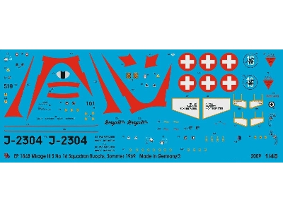 Mirage Iii S No. 16 Squadron Buochs, Summer 1969 - zdjęcie 1