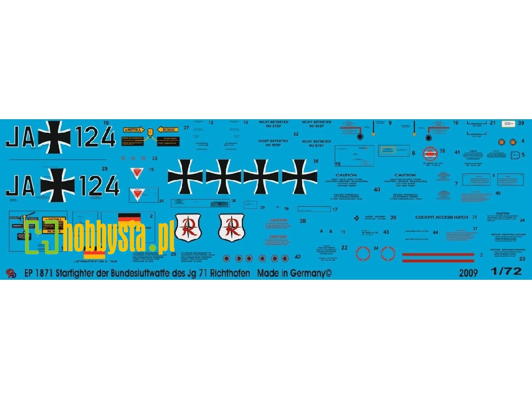 Star Fighter Of The German Airforce Jg 71 Richthofen - zdjęcie 1