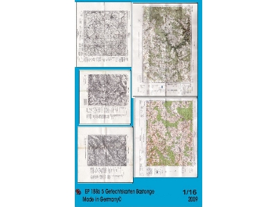 5 Battle Maps Of Bastogne - zdjęcie 1