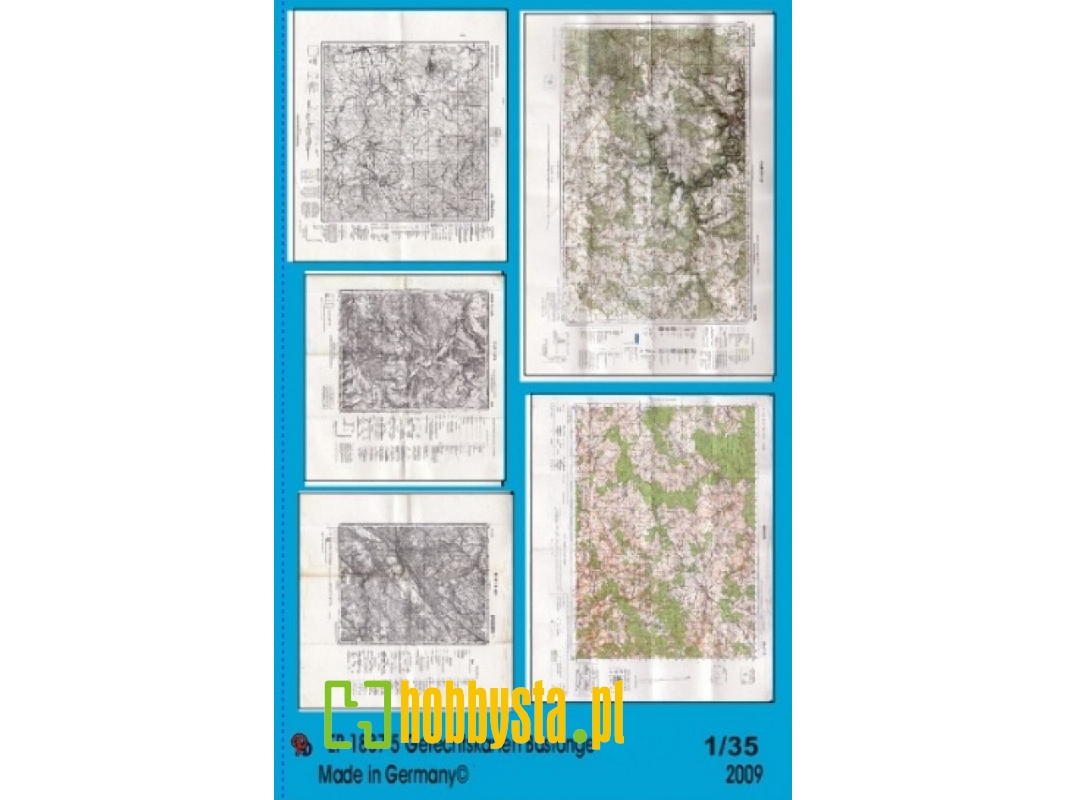 5 Battle Maps Of Bastogne - zdjęcie 1