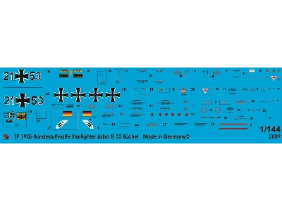 German Airforce Star Fighter Jabo G 33 Büchel - zdjęcie 1