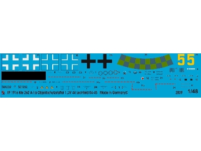 Me 262 A-1a Objektschutzstaffel 1./Jv 44 Lechfeld 04/45 - zdjęcie 1