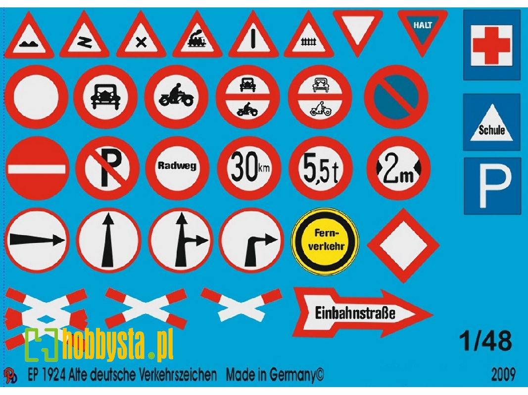 Old German Traffic Signs - zdjęcie 1